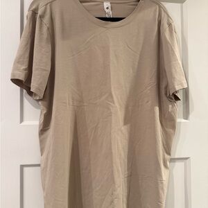 Lululemon Athletica Love Tan Short Sleeve Tee